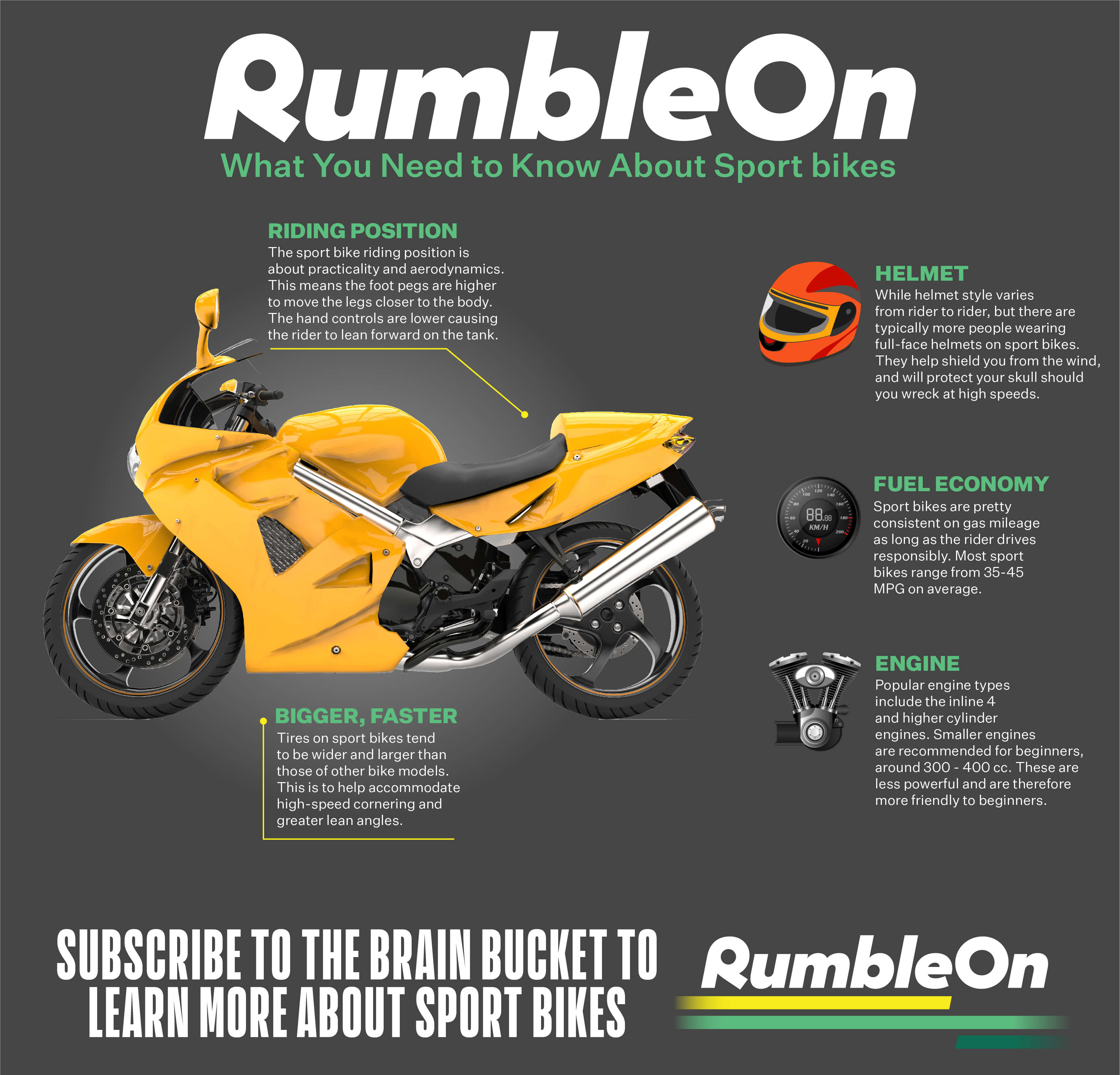 What is a sport bike motorcycle