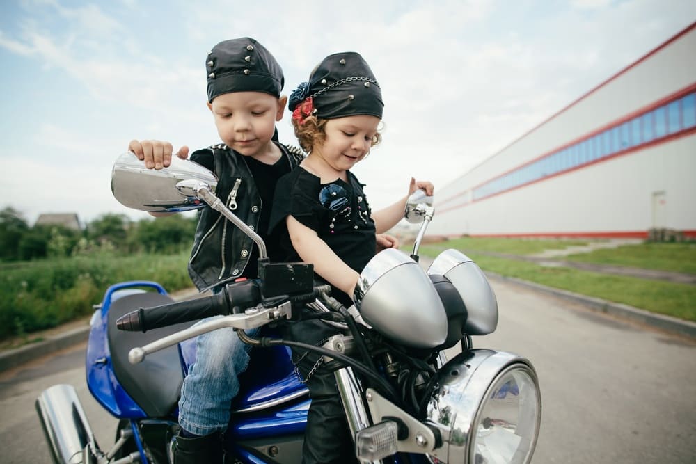 Kids and motorcycles. Do they mix?