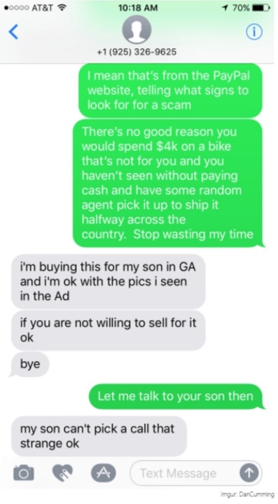 How to beat a con artist at their own game Craigslist Scammer Gets Beat At His Own Game