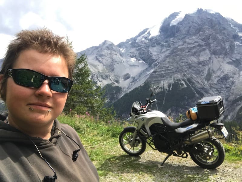 Adventure motorcycle touring
